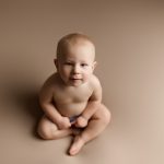 milestone photography concord new hampshire studio childhood birthday solid backdrop