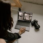 branding photography business portrait black and white solid backdrop social media professional work blur concord new hampshire