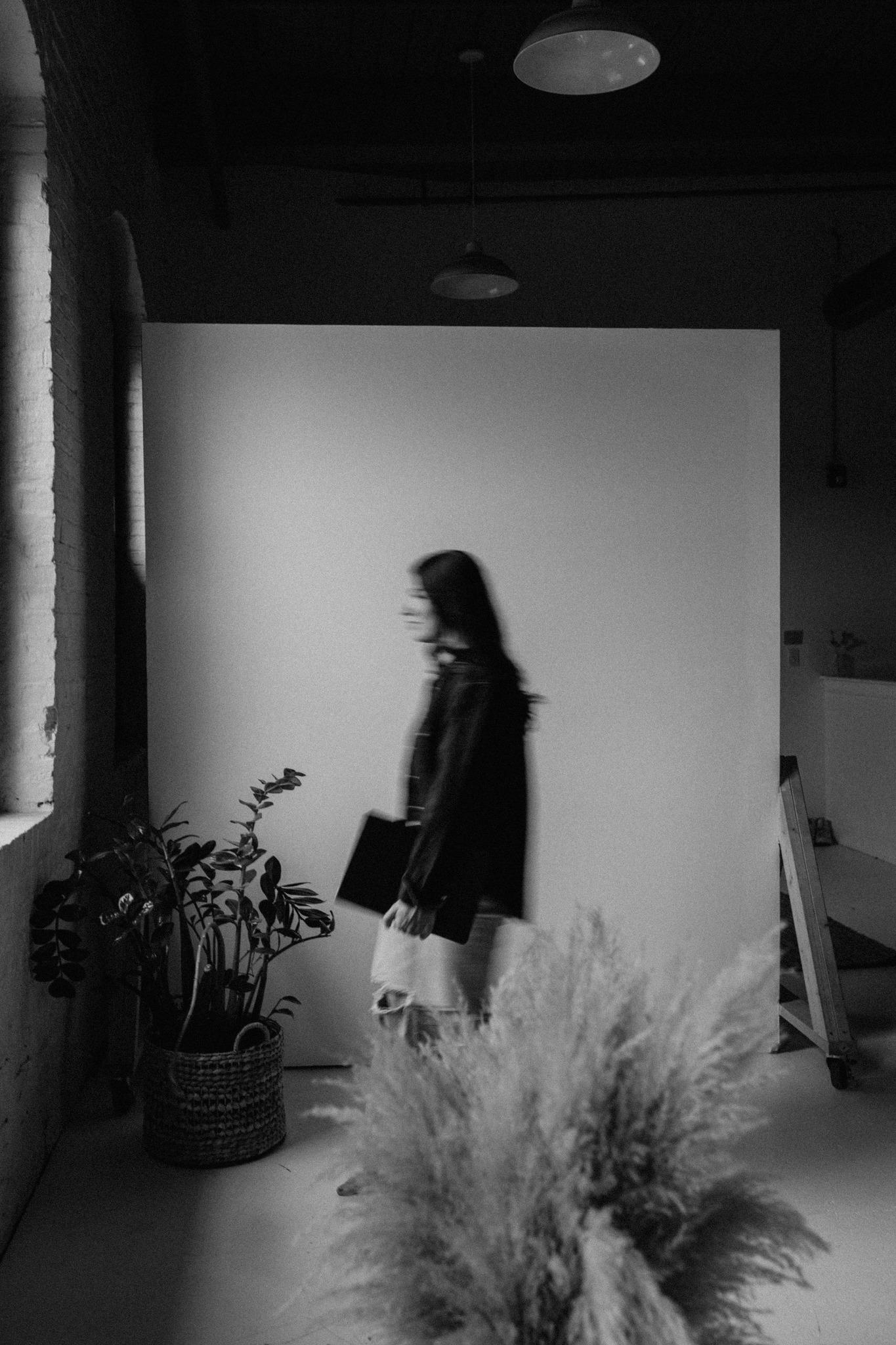 branding photography business portrait black and white solid backdrop social media professional work blur concord new hampshire