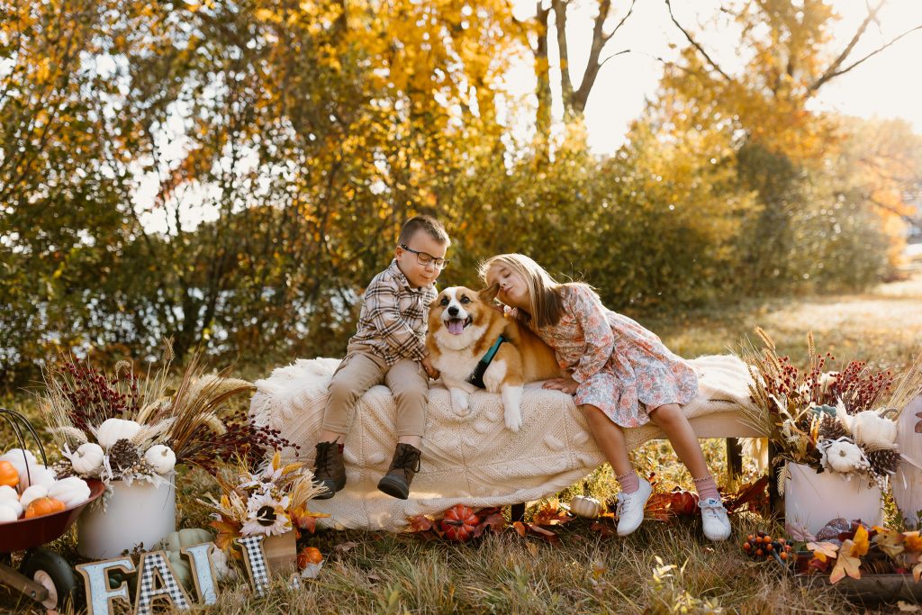 Fall family mini sessions in New Hampshire’s Lakes Region, with tips for photographing energetic kids and preserving your family’s growth year after year.